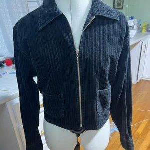 corduroy crop jacket